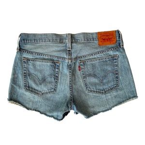 Levi’s 501 Denim Shorts Cutoffs Size 25